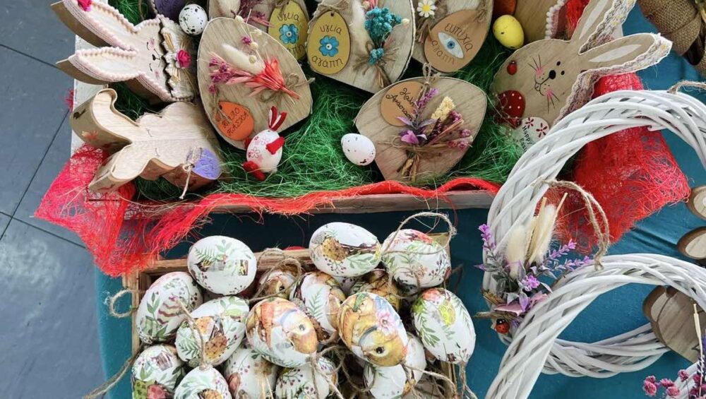 Με μεγάλη επιτυχία πραγματοποιήθηκε και φέτος το Πασχαλινό μας Bazaar στο Σικιαρίδειο Ίδρυμα